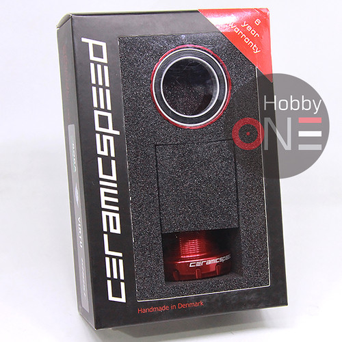 Foto Produk Ceramic Speed BSA30 Red Coated - Bottom Bracket BB Axle 30mm dari HobbyOne