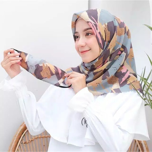 Foto Produk Kerudung Hijab Set Masker - motif 05 dari Trigistore