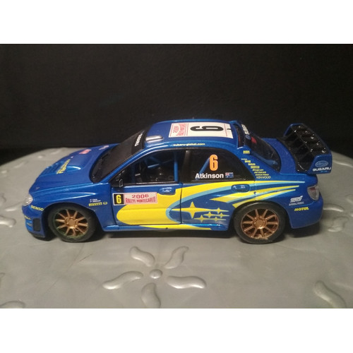 Foto Produk Diecast Burago Subaru Impreza WRC - Atkinson - Loose Tanpa Box dari YDIECKINS