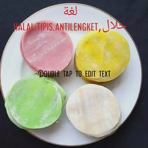 Foto Produk kulit dimsum isi 50 lembar 4 warna - Kuning dari celebrityshop