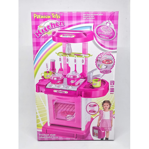 Foto Produk SALE Kitchen Set Koper Mainan Anak Masak / Dapur dari EAZYTOYS