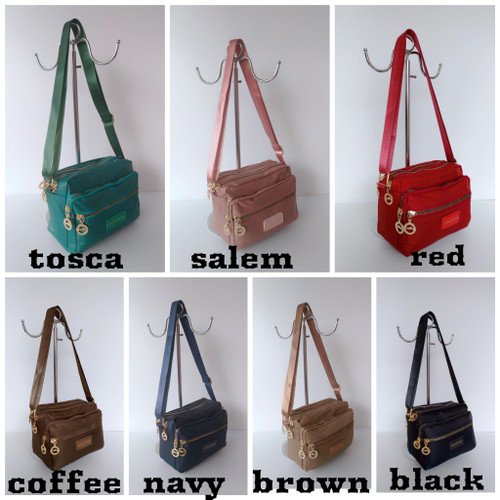 Foto Produk LC0516 tas selempang wanita import LC 4 slet dari V2 BAGS