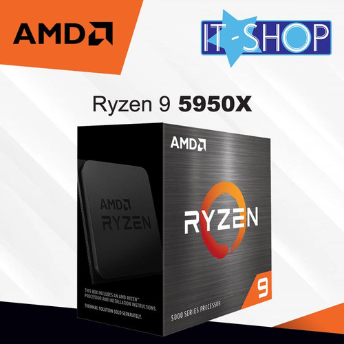 Foto Produk Processor AMD AM4 Ryzen 9 5950X Box dari IT-SHOP-ONLINE