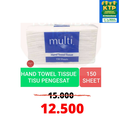 Foto Produk TISSUE MULTI HANDTOWEL MHT 150 SHEET, TISU MULTI, TISU PENGESAT dari weneedpackaging