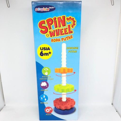 Foto Produk Mainan anak edukasi spin wheel dari bintangjaya toys