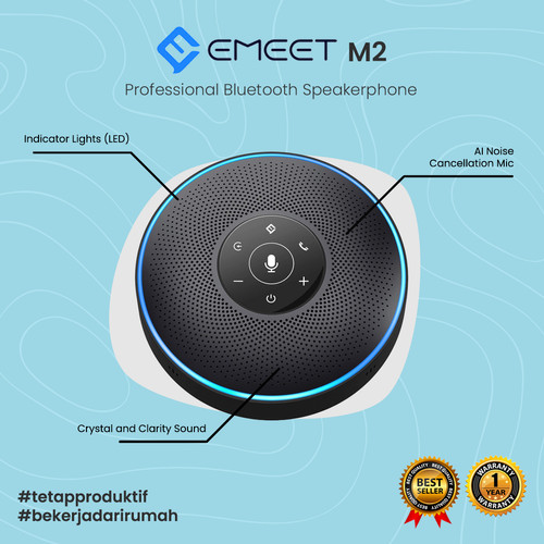 Foto Produk eMeet OfficeCore M2 - Speakerphone USB & Bluetooth dari Inovasi-Media