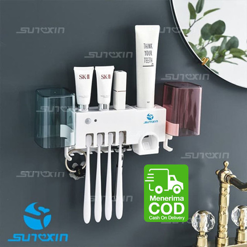 Foto Produk UV Dispenser Tempat Sikat Gigi Sterilization / Tempat Alat Mandi dari SUNXIN