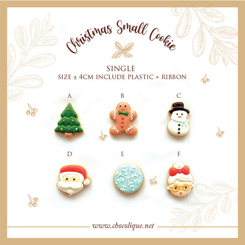 Foto Produk Christmas Decorated Cookies SMALL dari Chocolique
