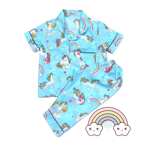 Foto Produk Lemonade Piyama Anak Starry Night Navy usia 1-12 tahun - 4 dari Lemonade Kid
