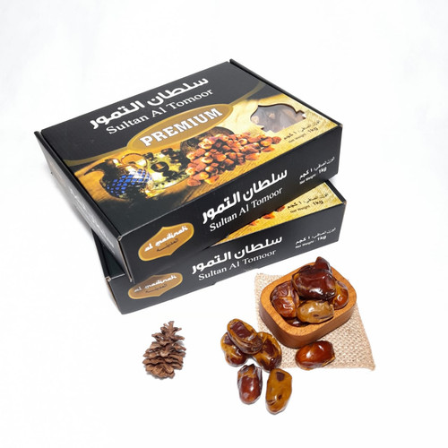 Foto Produk Kurma Khalas Date Queens Kemasan 1 Kg dari riezky store