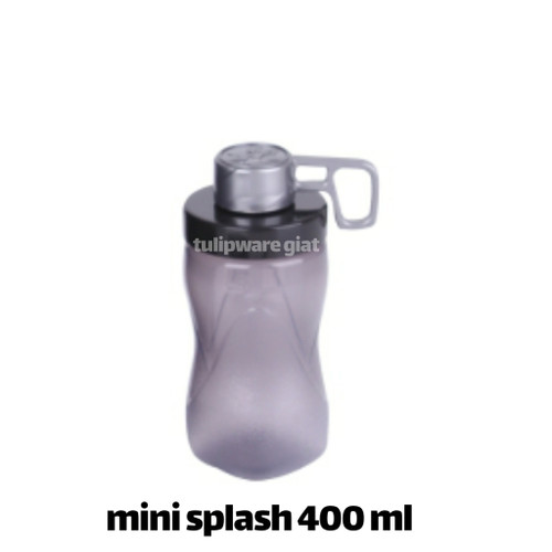 Foto Produk SALE Botol Minum Hitam Anti Tumpah - Mini Splash Maestro Tulipware dari TULIPWARE collection