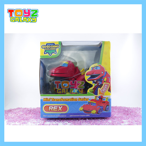 Foto Produk GOGO DINO MINI TRANSFORMATION REX - ORIGINAL TERBARU dari Toyz Galaxy