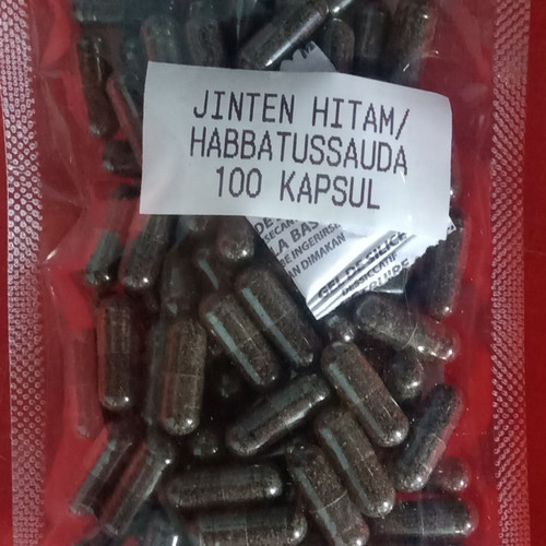 Foto Produk serbuk jinten hitam isi 100 kapsul dari KIOS HERBAL KLATEN