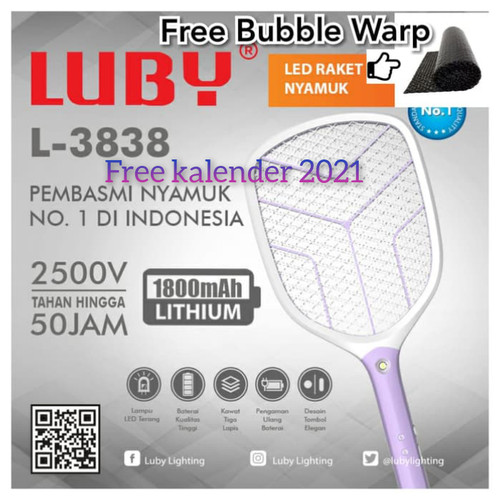 Foto Produk Raket Nyamuk Cas Luby 3838 dari Larisa Electric