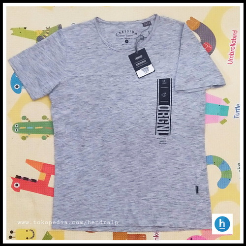 Foto Produk Kaos Cressida Original -Grey M dari hendralp