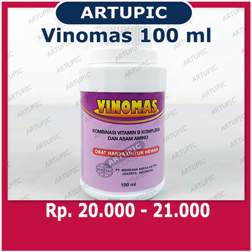 Foto Produk Vinomas 100 ml B Komplek Asam Amino Ayam Unggas Domba Kambing SapiBabi dari ArtupicPeralatanPeternak