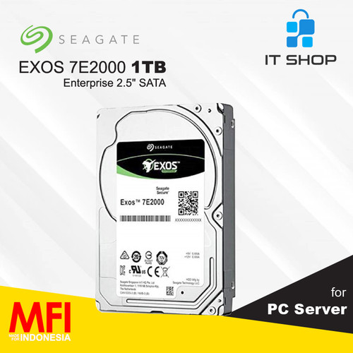 Foto Produk Seagate Exos 7E2000 - 1TB dari IT-SHOP-ONLINE