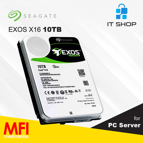 Foto Produk Seagate Exos X16 - 10TB dari IT-SHOP-ONLINE
