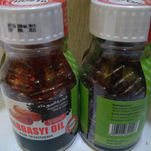 Foto Produk habbasyi oil 210 capsul dari firaherball