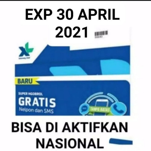 Foto Produk kartu perdana XL 4G grosir murah / eceran segel ex 31 agustus 2018 dari ARLAND STORE