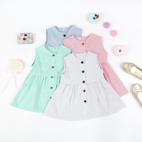 Foto Produk Dress anak perempuan, baju anak kode LE2006 - Biru, M (12-24 Bulan) dari Baju Koko Esquina