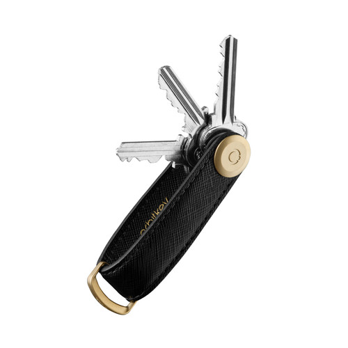 Foto Produk Orbitkey Key Organiser Saffiano - Liquorice Black dari manekistore