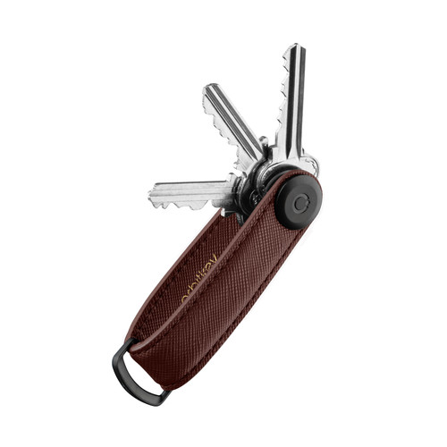 Foto Produk Orbitkey Key Organiser Saffiano - Dark Cherry dari manekistore