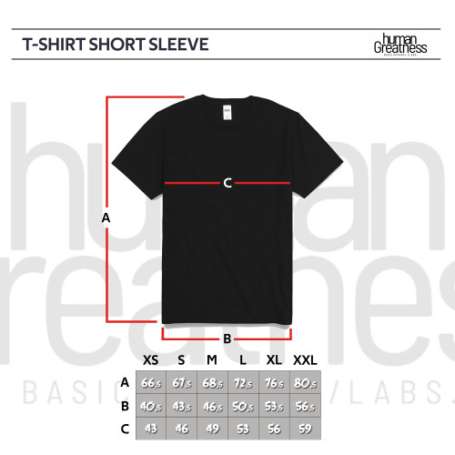 Foto Produk T-SHIRT BLACK - XS dari Human Greatness Labs