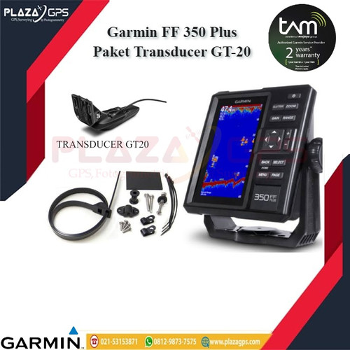 Foto Produk Fish Finder FF 350 Plus Paket Transducer GT20 dari Plaza GPS