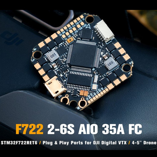 Foto Produk BetaFPV Toothpick F722 2-6S AIO Flight Controller 35A BLHeli32 dari DooFPV