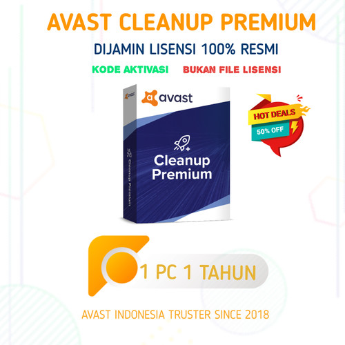 Foto Produk Avast CleanUp Premium 1 PC 3 Tahun dijamin 100% ORIGINAL bukan Crack ! dari Avast Indonesia