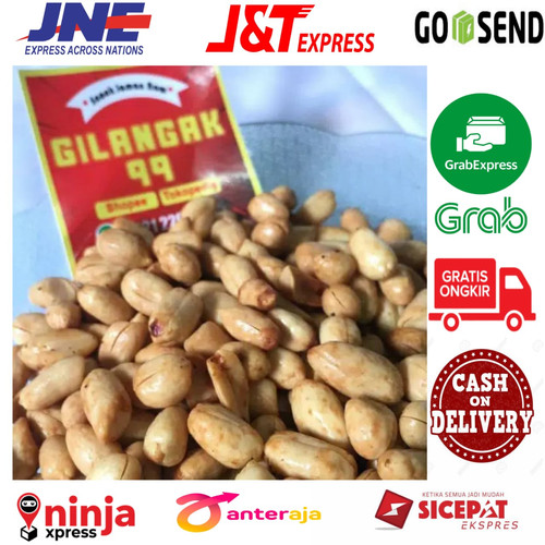 Foto Produk kacang bawang 1kg kacang tanah goreng/kacang bali/kacang bawanggoreng dari gilangak99