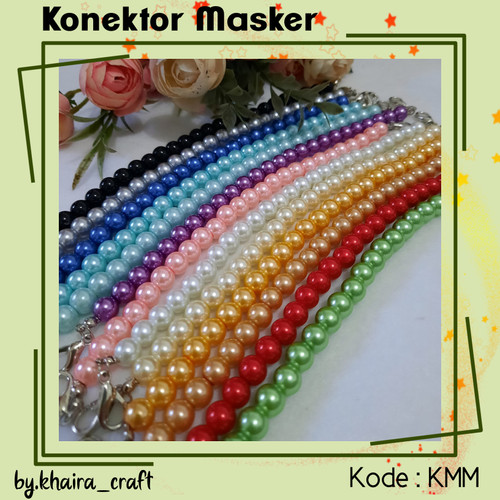 Foto Produk Konektor Masker Mutiara dari Khaira Craft