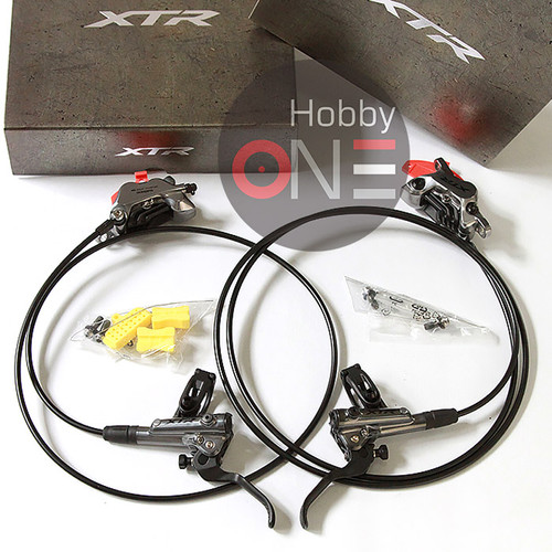 Foto Produk Shimano XTR Brake Set Lever BL-M9120 dan Caliper BR-M9120 dari HobbyOne
