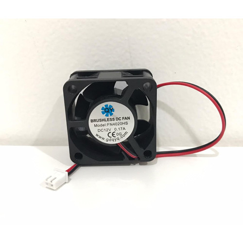 Foto Produk Fan DC 12V 4x4 cm / Kipas DC 12V tebal 2 cm dari Utamas
