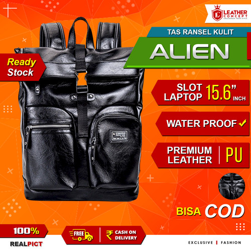 Foto Produk Tas Ransel Kulit Pria (ALIEN) dari Leather Concept