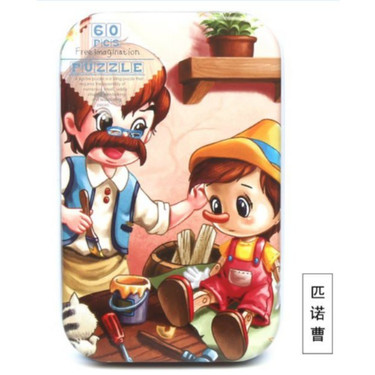 Foto Produk TweedyToys - Jigsaw Puzzle / Puzzle 60 Keping Baru Lucu - Pinokio dari TweedyToys