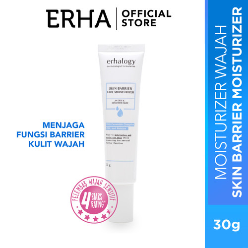 Foto Produk erhalogy Gentle Skin Face Moisturizer 30g - pelembab wajah sensitif dari Erha Official Store