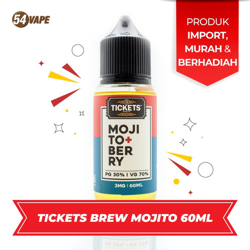Foto Produk TICKETS MOJITO BERRY dari 54vapeHQ