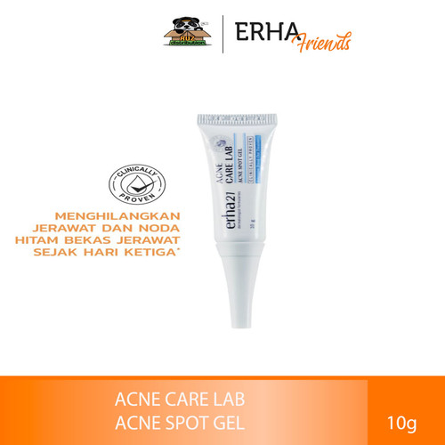 Foto Produk ERHA21 ERHA Acne Spot Gel 10g / Obat Jerawat / Totol Jerawat dari Ruz Distribution