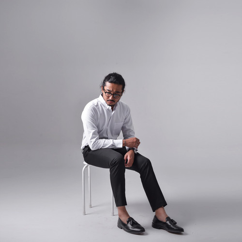 Foto Produk BROODIS Kemeja Polos Basic Slimfit Clean White Long - M dari Broodis