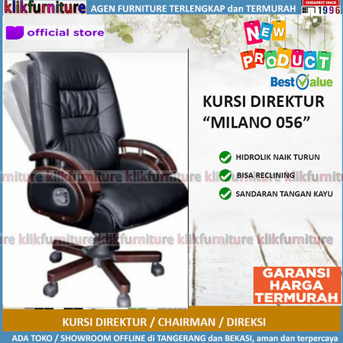 Foto Produk Kursi Direktur Ukuran Besar MILANO 056 dari klikfurniture
