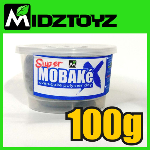 Foto Produk Super Mobake X - oven bake Polymer Clay 100g dari Midztoyz