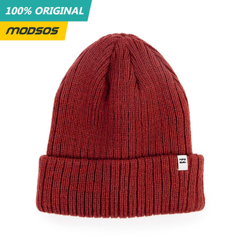 Foto Produk Topi Kupluk Beanie Billabong 55 Red Original dari Modsos