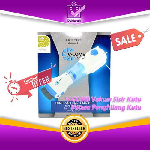 Foto Produk Vakum Sisir Kutu / Vacum Penghilang Kutu Teknologi Terbaru dari Demurah Dot Com