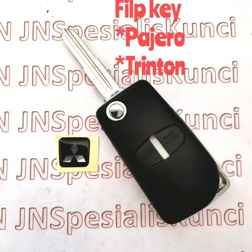 Foto Produk Casing kunci lipat Mitsubishi Pajero sport,Triton dari JN Spesialis Kunci