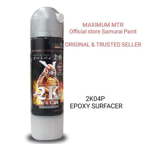 Foto Produk SAMURAI PAINT/2K04P(MINI SIZE)-EPOXY SURFACER GREY - BEST QUALITY/ dari Maximum motorsport