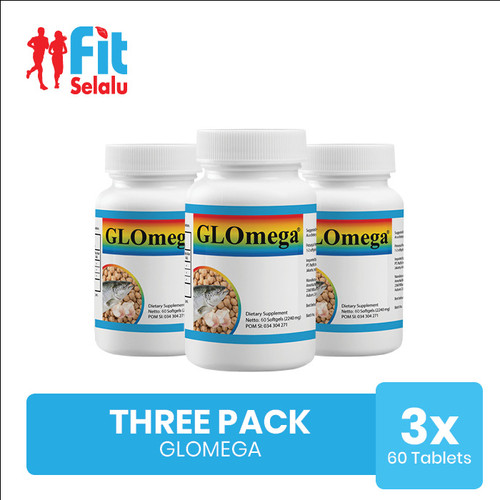 Foto Produk BELI 2 GRATIS 1 Glomega 60 Softgel Kolestrol, Trigliserida. dari Fit Selalu