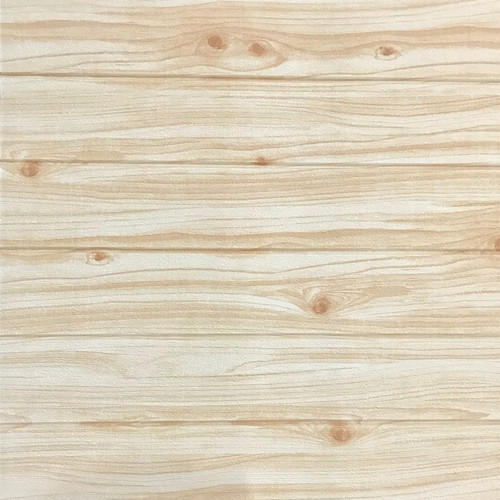 Foto Produk Wallpaper Foam 3D Motif Kayu Putih | White Wood | TRIDEE STRIPE WOOD - Krem dari Tridee Wallpaper