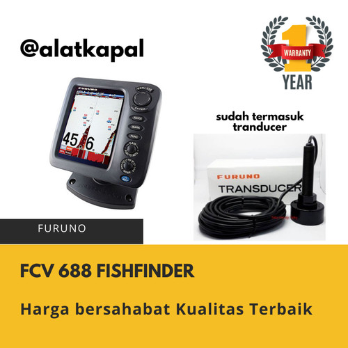 Foto Produk Furuno FCV 688 Fish Finder Tranducer Bahasa Indonesia Harga Murah dari alatkapal